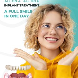 Verdugo Hills Dental Group - All-On-4 and All-On-6 implant treatment offers a full, stable smile in as little as one day -- designed for comfort, function, and long-term