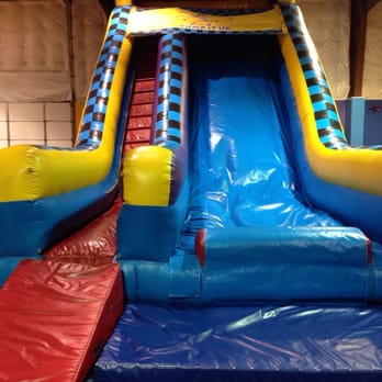 Pump It Up Round Rock - This slide is fast! Totally flew off the end. Good times. - Venues & Event Spaces Near Me - Round Rock, Texas Pump It Up Round Rock - This slide is fast! Totally flew off the end. Good times. - Venues & Event Spaces Near Me - Round Rock, Texas