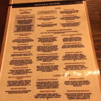 Beer Wall - Menu - New American Near Me - West Reading, Pennsylvania