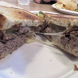 Roast beef and dill and chive cheese Roast beef and dill and chive cheese