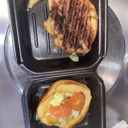 Grilled chicken sandwich