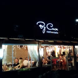 By Cuca Restaurante - Tá vendo aquela lua que brilha lá no céu... ela está contribuindo com uma noite super agradável em Florianópolis.