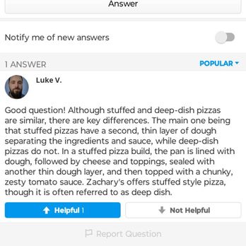Zachary's Chicago Pizza - Why this place bakes a pizza for 35 minutes and it is served warm. - Pizza Near Me - Pleasant Hill, California Zachary's Chicago Pizza - Why this place bakes a pizza for 35 minutes and it is served warm. - Pizza Near Me - Pleasant Hill, California