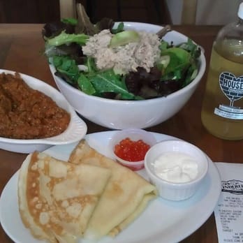 Cinderella - Blinchiki with Caviar, eggplant spread, tuna salad and kombucha - Bakeries Near Me - San Francisco, California