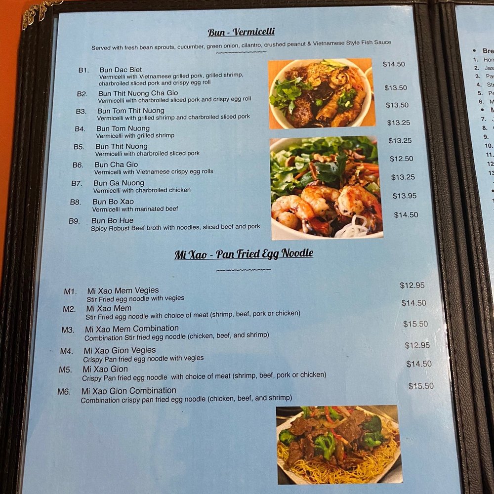 Menu Menu