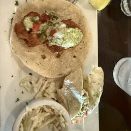 Amazing fish tacos