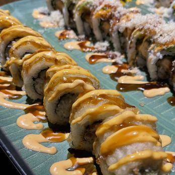 Sushi & Roll - a plate of sushi and rolls - Japanese Near Me - Surrey, British Columbia
