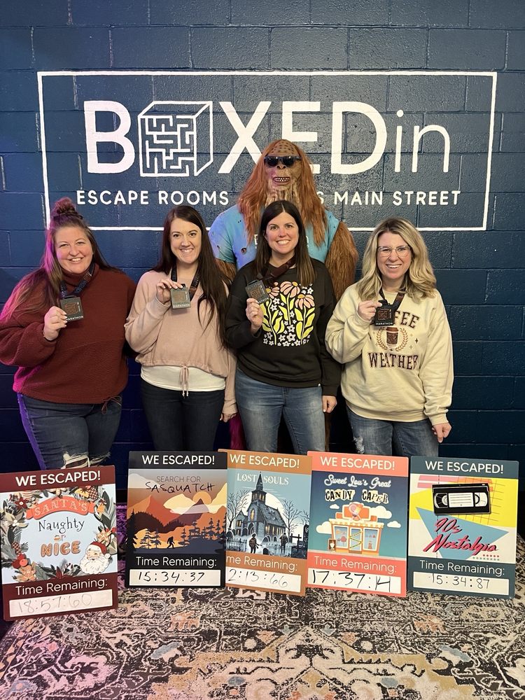 Boxed In Escape Rooms Logo