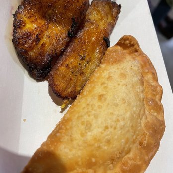 Element Eatery - Cheese empanada and sweet plantains - Beer Gardens Near Me - Cincinnati, Ohio