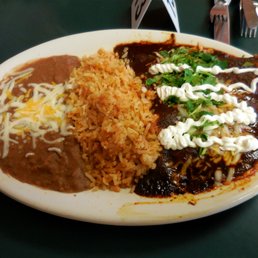 Red Mole Enchiladas