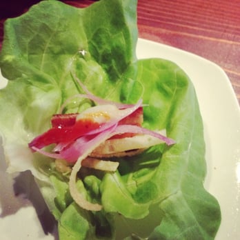 Hapa Toronto - My lettuce pork belly wrap - Japanese Near Me - Toronto, Ontario Hapa Toronto - My lettuce pork belly wrap - Japanese Near Me - Toronto, Ontario