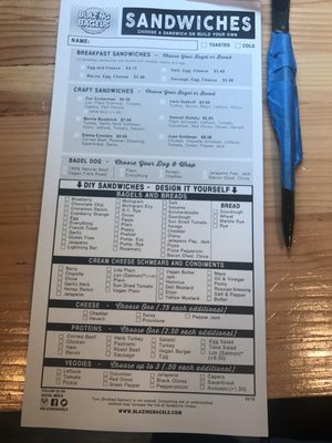 Menu photo 8 Blazing Bagels Bellevue, WA