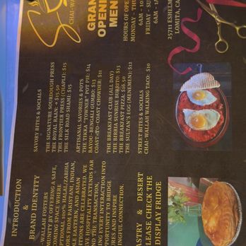 Chai Wallah - Menu 2 - Coffee & Tea Near Me - Lomita, California