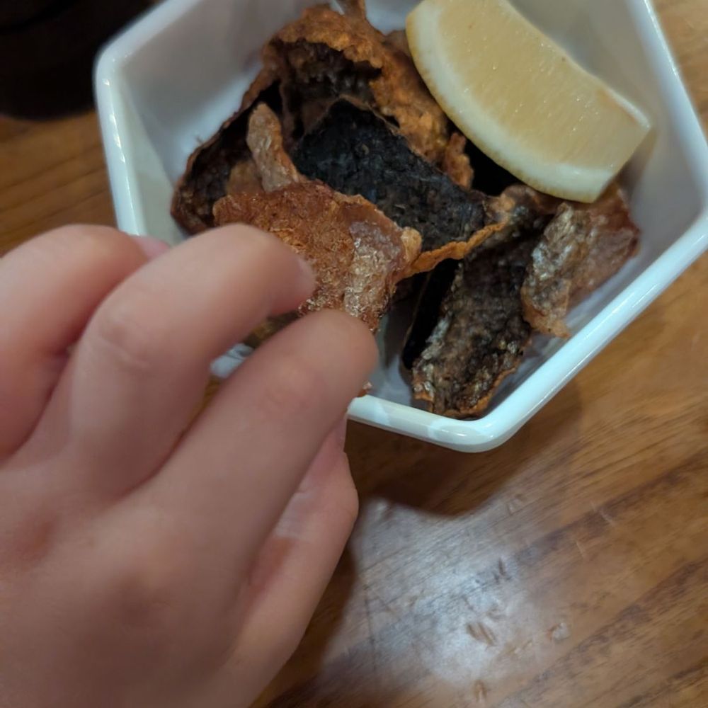 Shinya Shokudo - Redmond - Salmon skin. Crispy! - Japanese Near Me - Redmond, Washington
