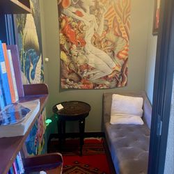Sandy's Coffee and Tea - What an adorable cozy nook!
