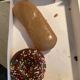Chocolate Frosted Cake Donut