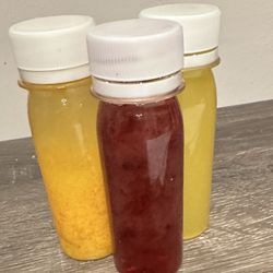 Coop’s On The Go Vegan Eats and Treats - Ginger, Pineapple/Mint, Mixed Berry- Energy, Immune, Antioxidant shots