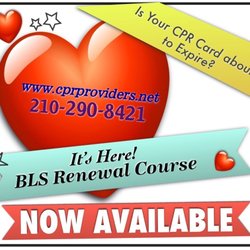 CPR Providers - Call today to schedule our 2 hour BLS Refresher course.