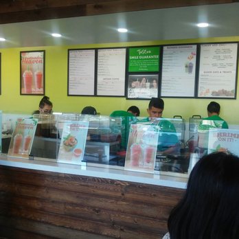 Tastea - all the staff are wearing green t-shirts. - Bubble Tea Near Me - San Jose, California Tastea - all the staff are wearing green t-shirts. - Bubble Tea Near Me - San Jose, California