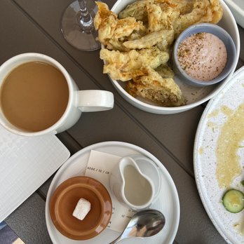 TORC - Coffee, mimosa, squash blossoms - New American Near Me - Napa, California TORC - Coffee, mimosa, squash blossoms - New American Near Me - Napa, California