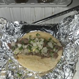 No salsa in my cold, rubbery meat tacos. No salsa in my cold, rubbery meat tacos.