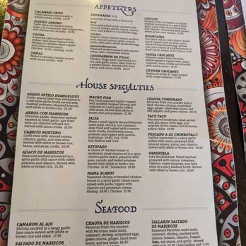Inka Mama's - Menu - Peruvian Near Me - Santa Ana, California Inka Mama's - Menu - Peruvian Near Me - Santa Ana, California