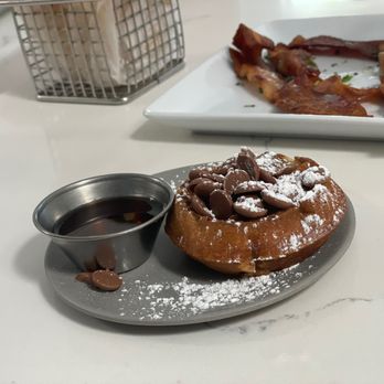 Bru's Wiffle - Mini Chocolate Waffle - Breakfast & Brunch Near Me - Santa Monica, California Bru's Wiffle - Mini Chocolate Waffle - Breakfast & Brunch Near Me - Santa Monica, California