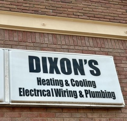 Dixon’s Heating & Cooling Logo