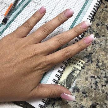 Best City Nails - They were "coffin" shape before he cut them - Nail Salons Near Me - Temecula, California