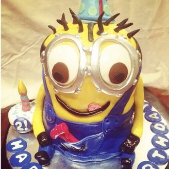 Sweet Crumb Cakery - Another awesome birthday Minion cake!  Everyone loved it. - Cupcakes Near Me - Santa Ana, California