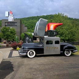 In front of the museum