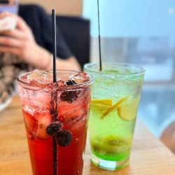 Petit Potato - Blackcurrant and kiwi lemon sparkling drinks