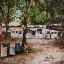 Higgins Seafood - Higgins Seafood Restaurant - outside - Seafood Markets Near Me - Lafitte, Louisiana