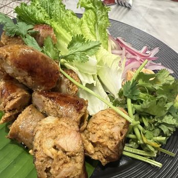 Zom Tum - Spicy sausage appetizer - Laotian Near Me - Washington, DC, District of Columbia