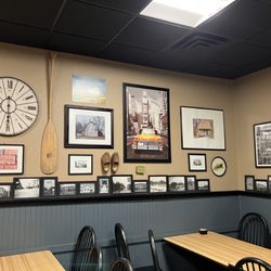 Tasos' Steak House - One wall in the party room