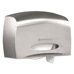 Apple Cleaning Supplies - Kimberly-Clark® Coreless JRT Bathroom Tissue Dispenser Stainless Steel