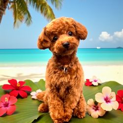 Sandy Tails Pet Spa - Penelope-Toy Poodle