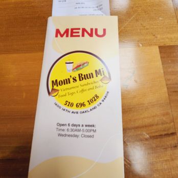 Mom's Pho & Banh Mi - Vietnamese Near Me - Oakland, California