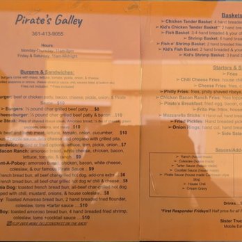 Pirates Galley - Food Trucks Near Me - Rockport, Texas