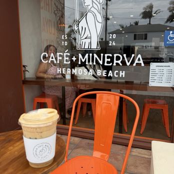 Cafe Minerva - La minerva Latte iced - Coffee & Tea Near Me - Hermosa Beach, California Cafe Minerva - La minerva Latte iced - Coffee & Tea Near Me - Hermosa Beach, California