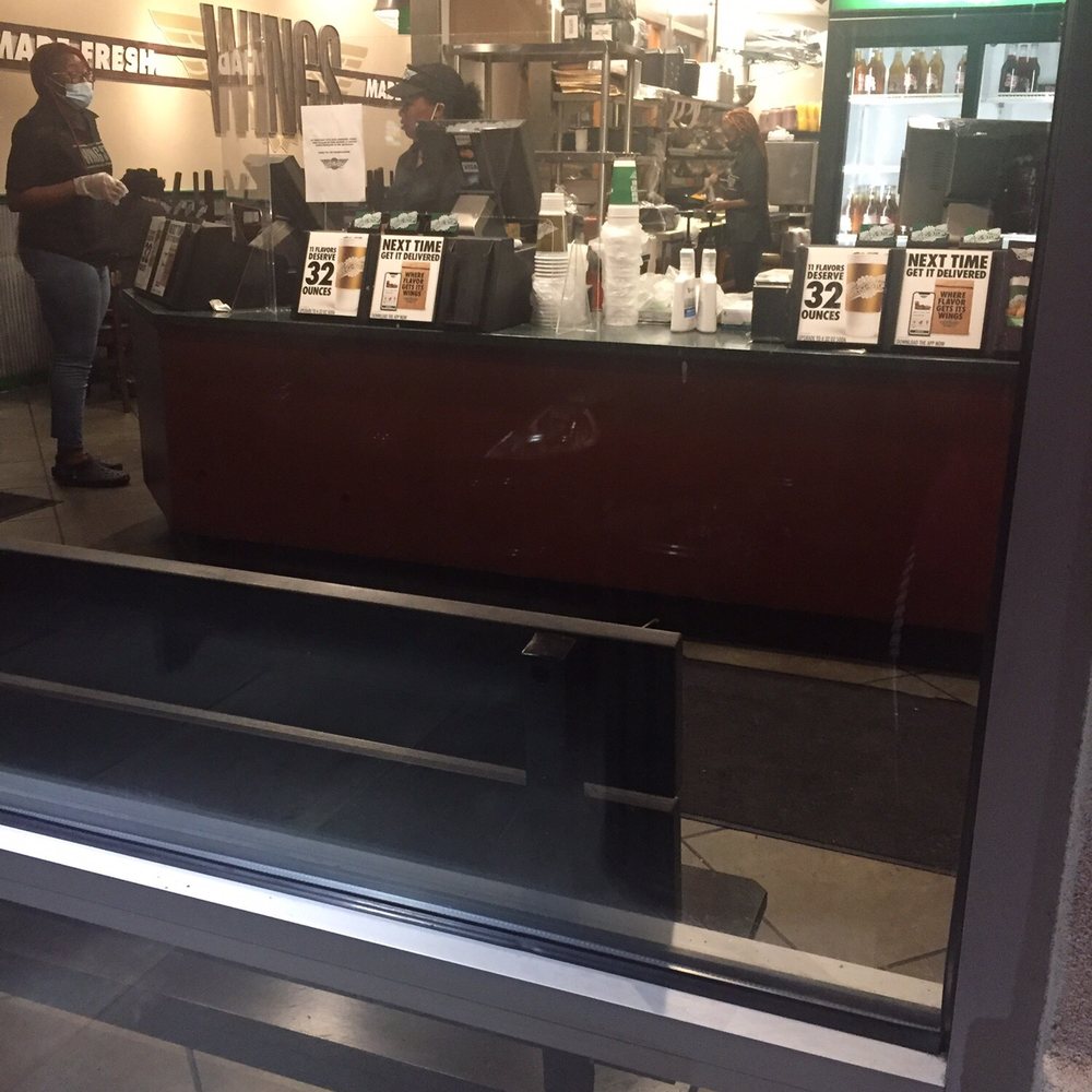 Wingstop - None of the employees wearing any hair nets! - Chicken Wings Near Me - Snellville, Georgia Wingstop - None of the employees wearing any hair nets! - Chicken Wings Near Me - Snellville, Georgia