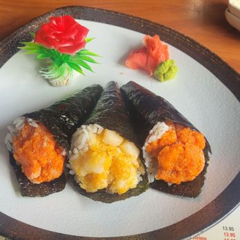 Fortunate Garden - 3 HandRoll Special. Spicy Tuna,White Tuna and Yellowtail. - Himalayan/Nepalese Near Me - South Bend, Indiana Fortunate Garden - 3 HandRoll Special. Spicy Tuna,White Tuna and Yellowtail. - Himalayan/Nepalese Near Me - South Bend, Indiana
