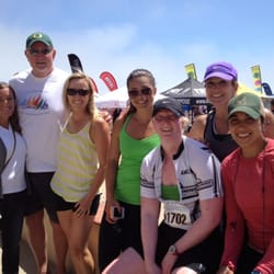 Strength Happens - After the SB Tri, 2 SBT trainers and 5 SBT clients cheered me on!
