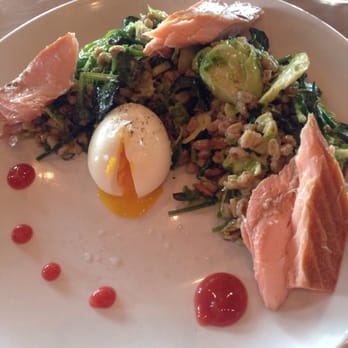 Surly Brewing - Farro salad - smoked salmon, avocado, soft boiled egg, pepitas, lime vinaigrette. Still dreaming about this dish. - Breweries Near Me - Minneapolis, Minnesota