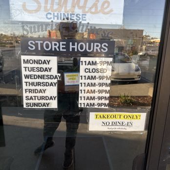 Sunrise Chinese Restaurant - Store hours - Chinese Near Me - Sacramento, California Sunrise Chinese Restaurant - Store hours - Chinese Near Me - Sacramento, California
