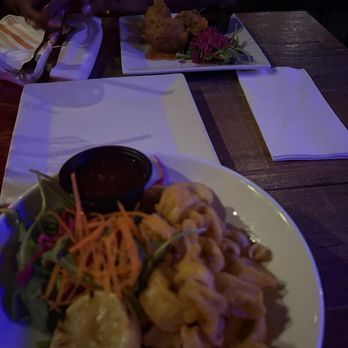 Hush Restaurant & Lounge - Calamari - Lounges Near Me - Elmont, New York