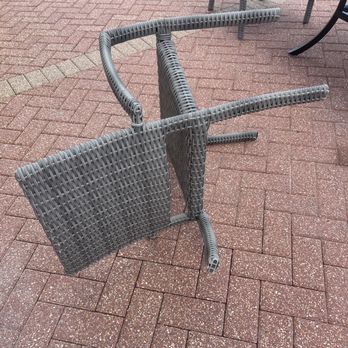 The Hideaway - Collapsed chair. - American Near Me - Gulf Shores, Alabama The Hideaway - Collapsed chair. - American Near Me - Gulf Shores, Alabama