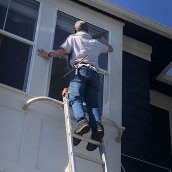 Spic & Span Windows - Safety is our first priority when washing windows that require ladder work. - Window Washing Near Me Spic & Span Windows - Safety is our first priority when washing windows that require ladder work. - Window Washing Near Me