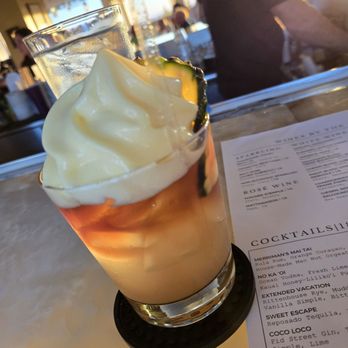 Merrimans - Kauai - Famous Mai Tai...BEST foam I've ever seen kudos - Hawaiian Near Me - Koloa, Hawaii Merrimans - Kauai - Famous Mai Tai...BEST foam I've ever seen kudos - Hawaiian Near Me - Koloa, Hawaii