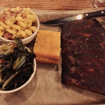 Spoonwood Brewing - 1/2 rack of ribs, bacon mac, collard greens, and cornbread (YUM!) - Pizza Near Me - Pittsburgh, Pennsylvania Spoonwood Brewing - 1/2 rack of ribs, bacon mac, collard greens, and cornbread (YUM!) - Pizza Near Me - Pittsburgh, Pennsylvania